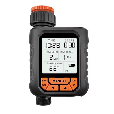 Grote lcd-scherm watertimer waterdicht huis tuin irrigatie regenval timer