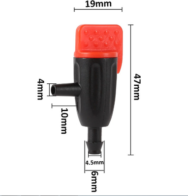 Groothandel 0~40L verstelbare irrigatie drupper Plastic water drupper 1/4' Barb