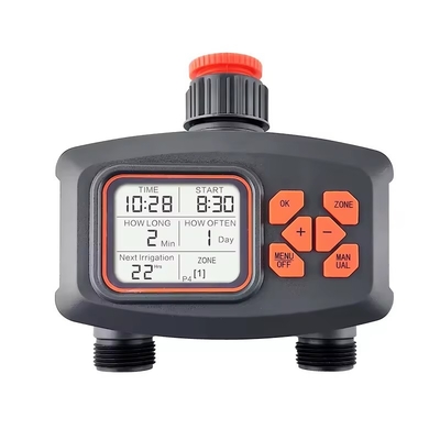 2 Way LCD Display Huis Tuin Irrigatie Regenval Timer Automatische Controller